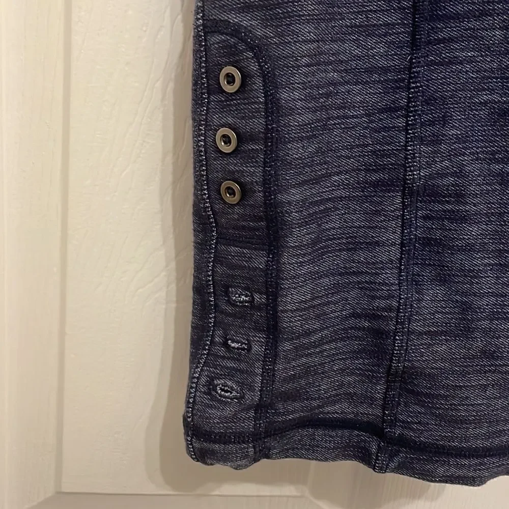 Rare Lululemon Athletica Ride On Crop Indigo Denim